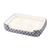 Plush Bolster Dog Bed