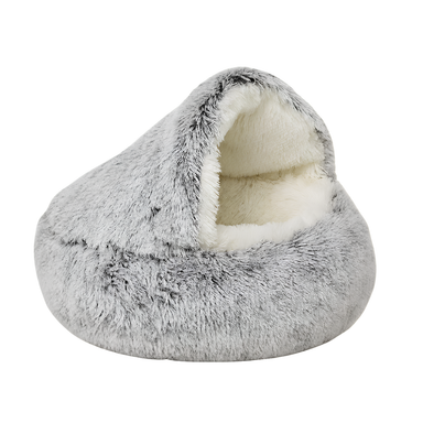 Plush Cat Igloo Bed